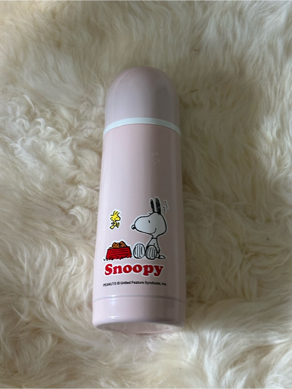 Peanuts Pink Snoopy Stainless water Bottle thermos